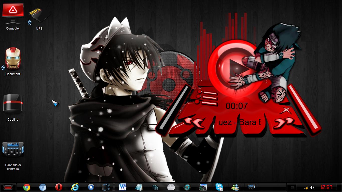Sasuke Dark Red Player